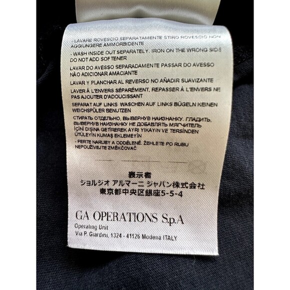 Armani Exchange Tee Shirt Women's Size XS Black Short Sleeve Crew Neck A|X - Picture 7 of 16